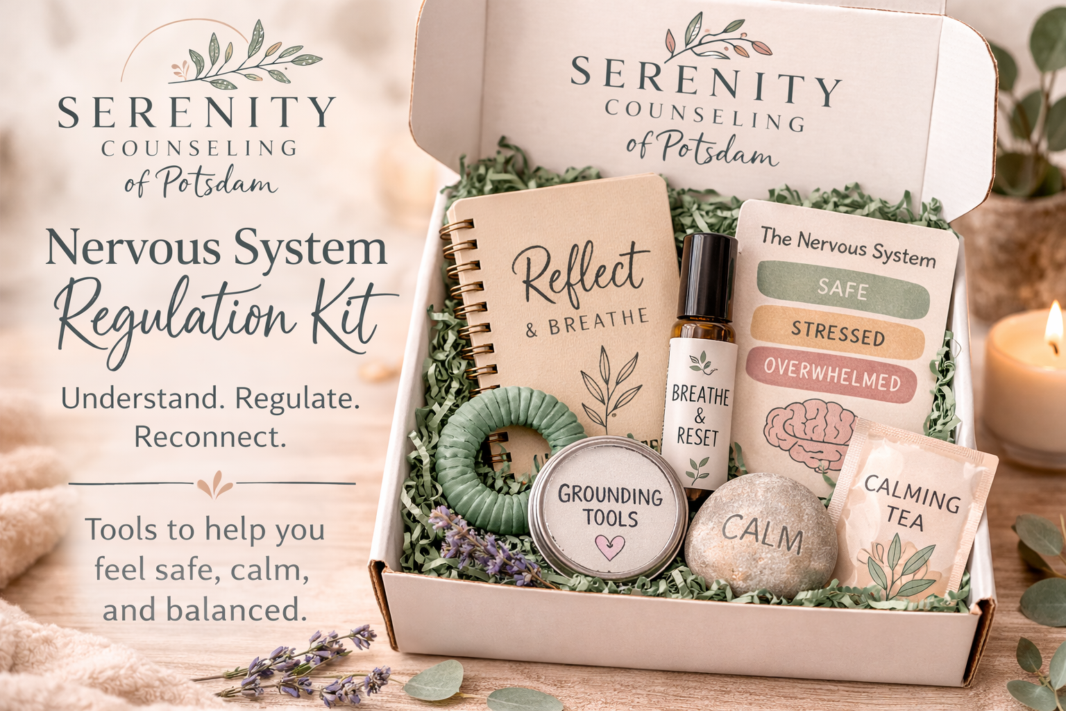 Nervous System Regulation Kit | Polyvagal-Inspired Grounding Tools